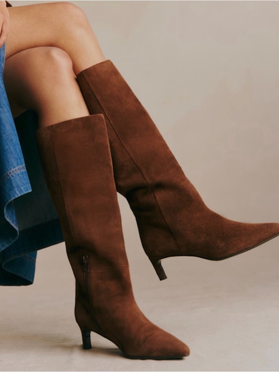 Sezane Shoes - Sezane leane boot in mocha